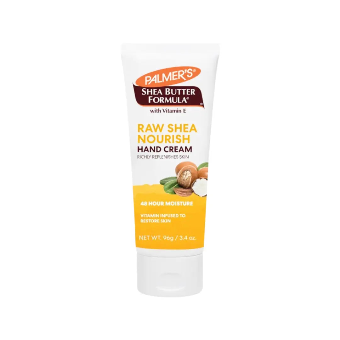 Palmer's Shea Butter Formula Raw Shea Nourish Hand Cream 96g – 48 Hour Moisture for Dry & Rough Hands