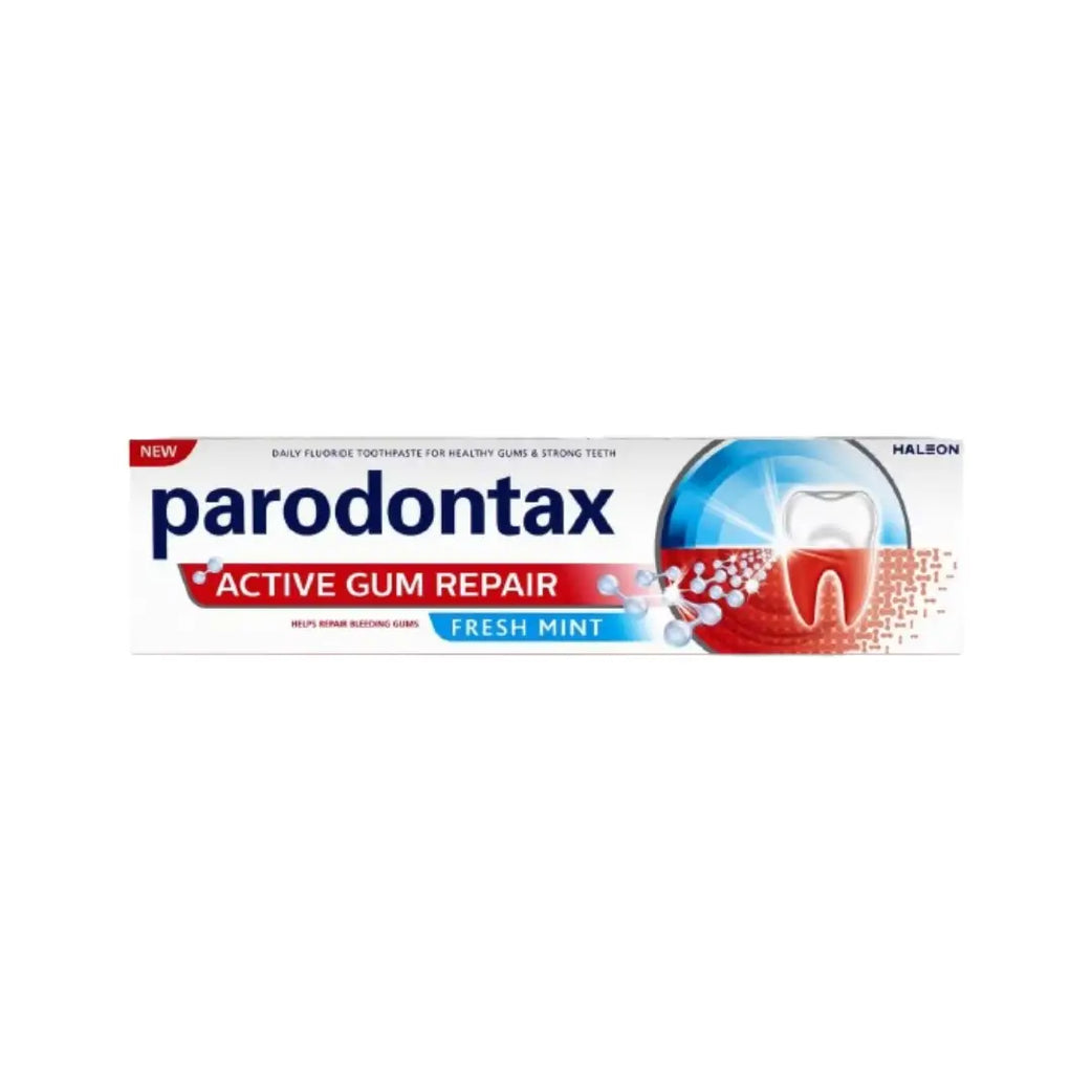Parodontax Active Gum Repair Fresh Mint Toothpaste 75ml | Advanced Gum Care & Plaque Protection