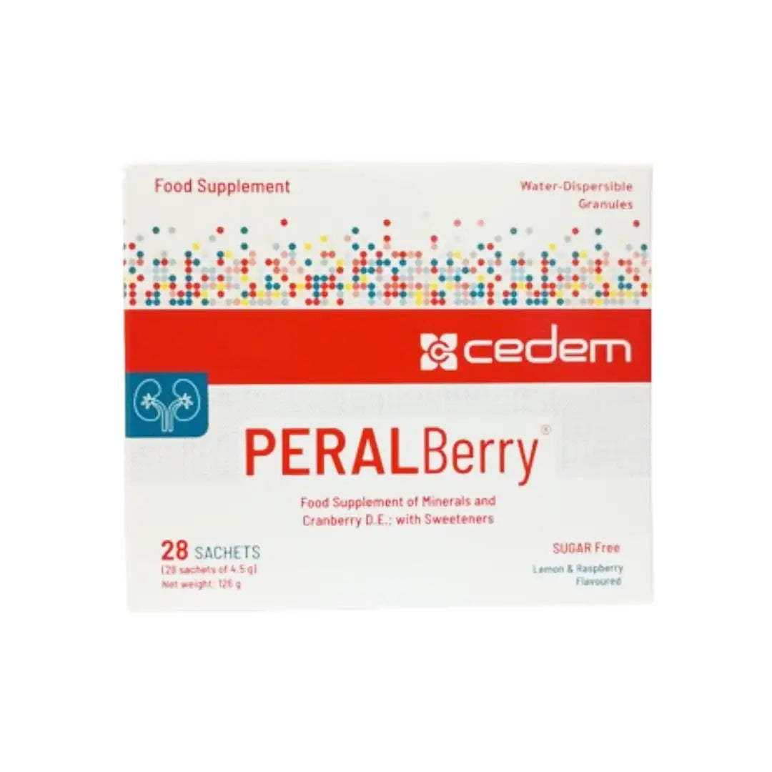 Peral Berry Lemon & Raspberry Sachets 28s | Daily Berry Flavor Wellness Drink Supplement