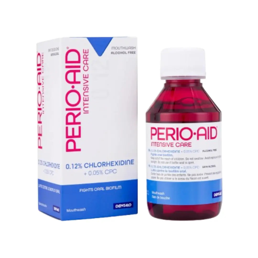 Perio Aid Intensive Care Mouthwash 500ml – Daily Oral Hygiene Rinse for Gum Care & Fresh Breath Support