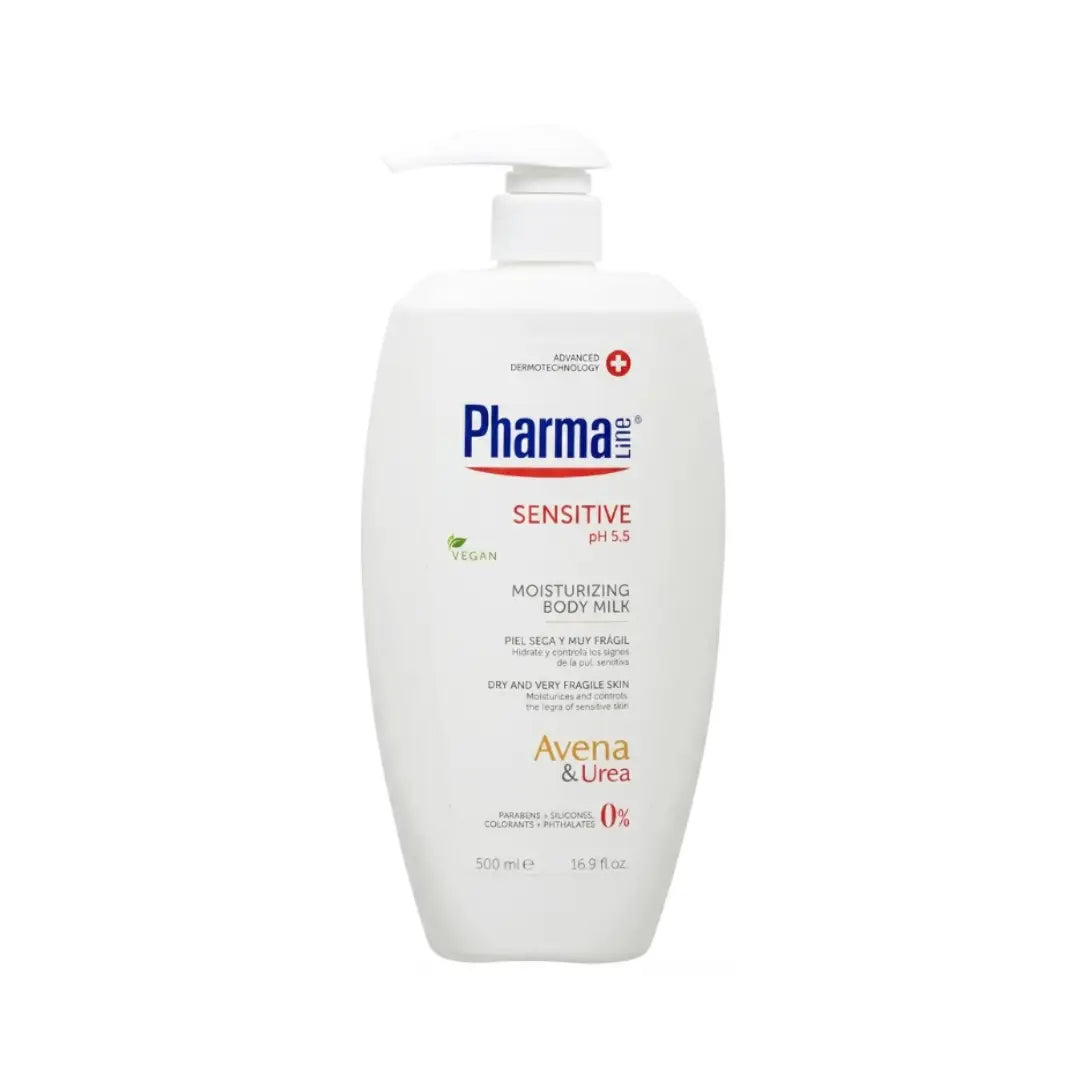 PharmaLine Sensitive Body Milk 500ml