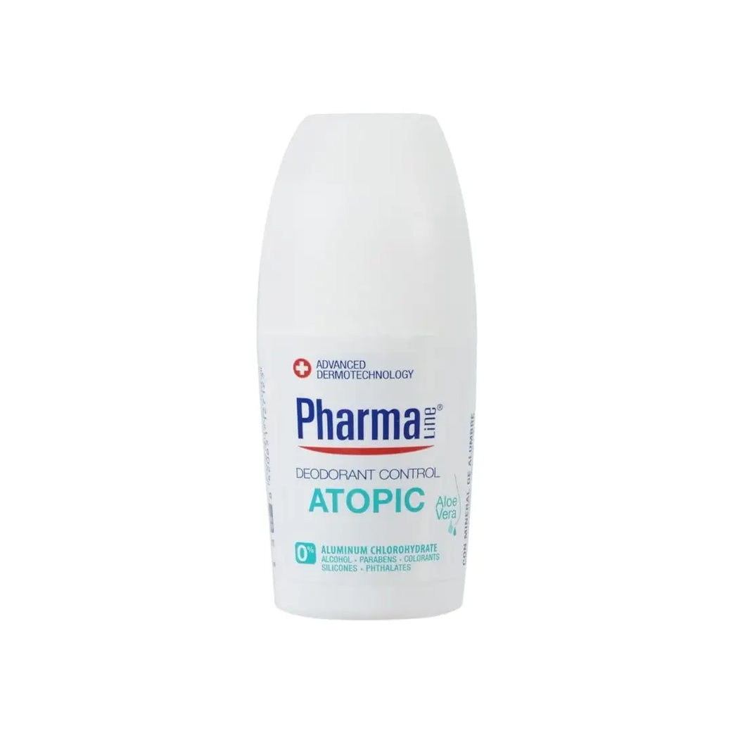 Pharmaline Atopic Deodorant Control 50ml – Gentle Roll On for Long Lasting Freshness