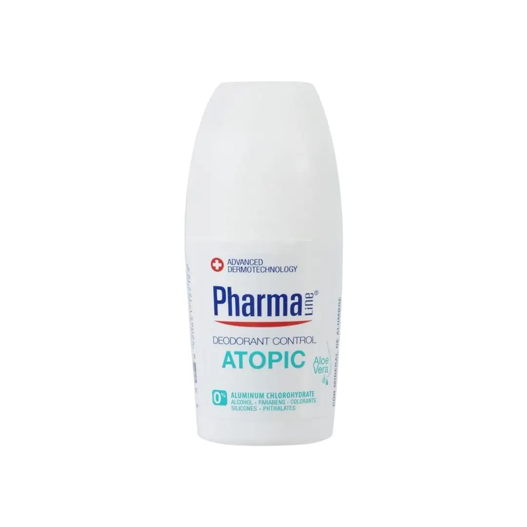 Pharmaline Atopic Deodorant Control 50ml – Gentle Roll On for Long Lasting Freshness