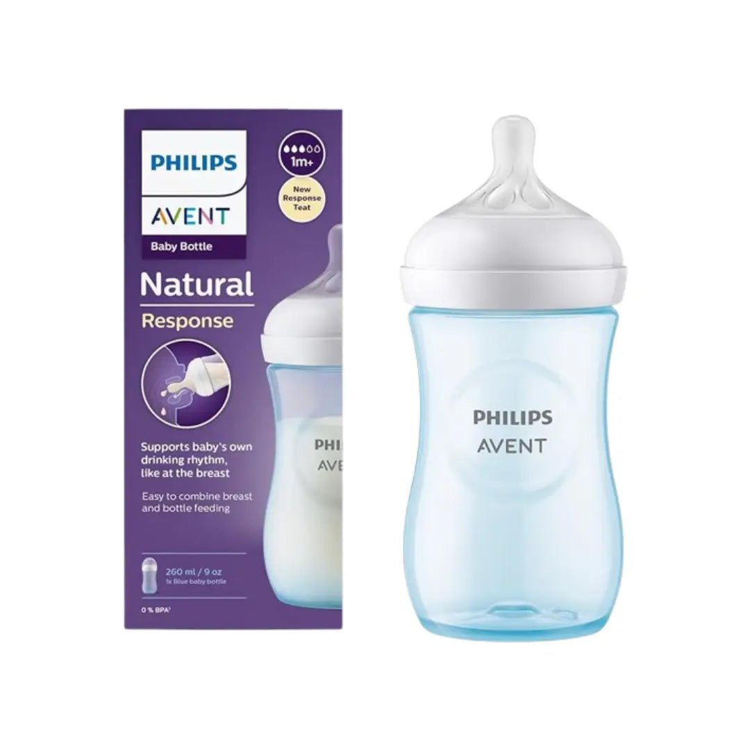 Philips Avent Natural Feeding Bottle 1M+ 260ML Blue SCY903/21