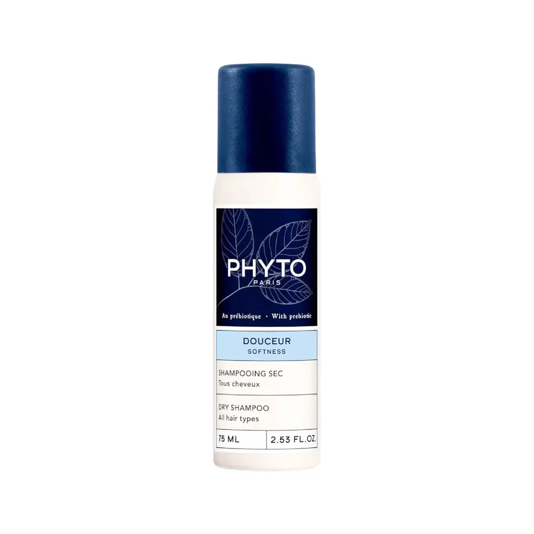 Phyto Softness Dry Shampoo 75ml | Waterless Hair Cleanser for Fresh & Voluminous Hair | Oil Absorbing No Residue Formula