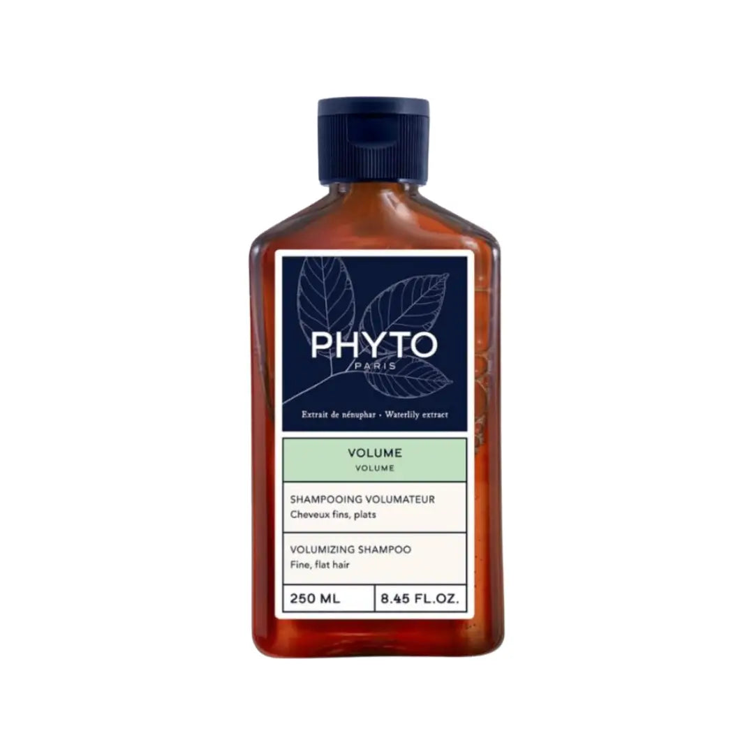 Phyto Volumizing Shampoo 250ml | Lightweight Volume Boost Shampoo for Fine & Flat Hair | Gentle Cleansing & Shine Care