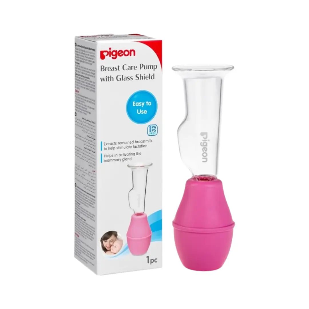 Pigeon Breast Care Pump With Glass Shield 16751A