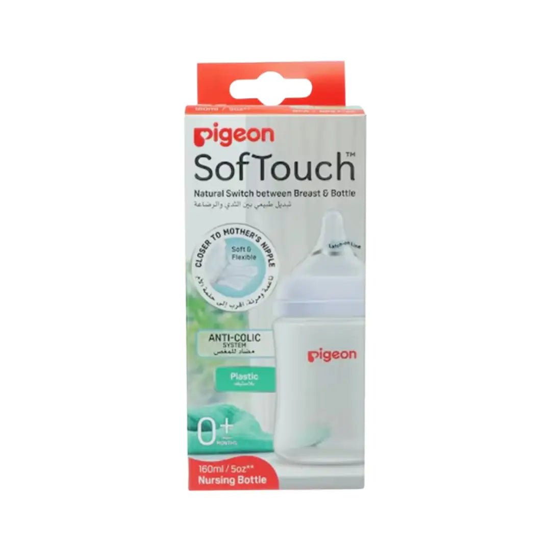 Pigeon Soft Touch Wide Neck Nursing Bottle 160ML 0M+