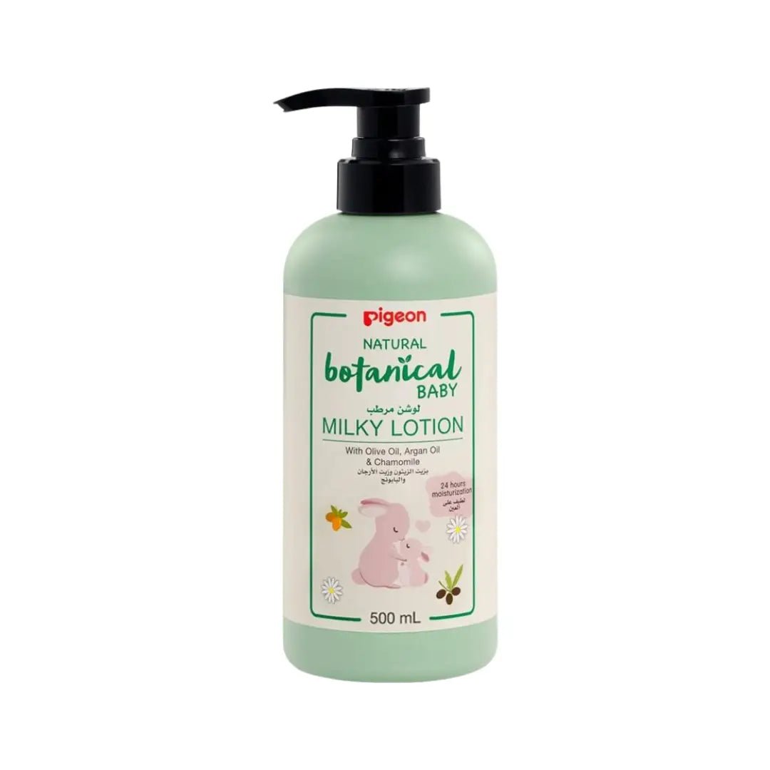 Pigeon Natural Botanical Baby Milk Lotion 500ML