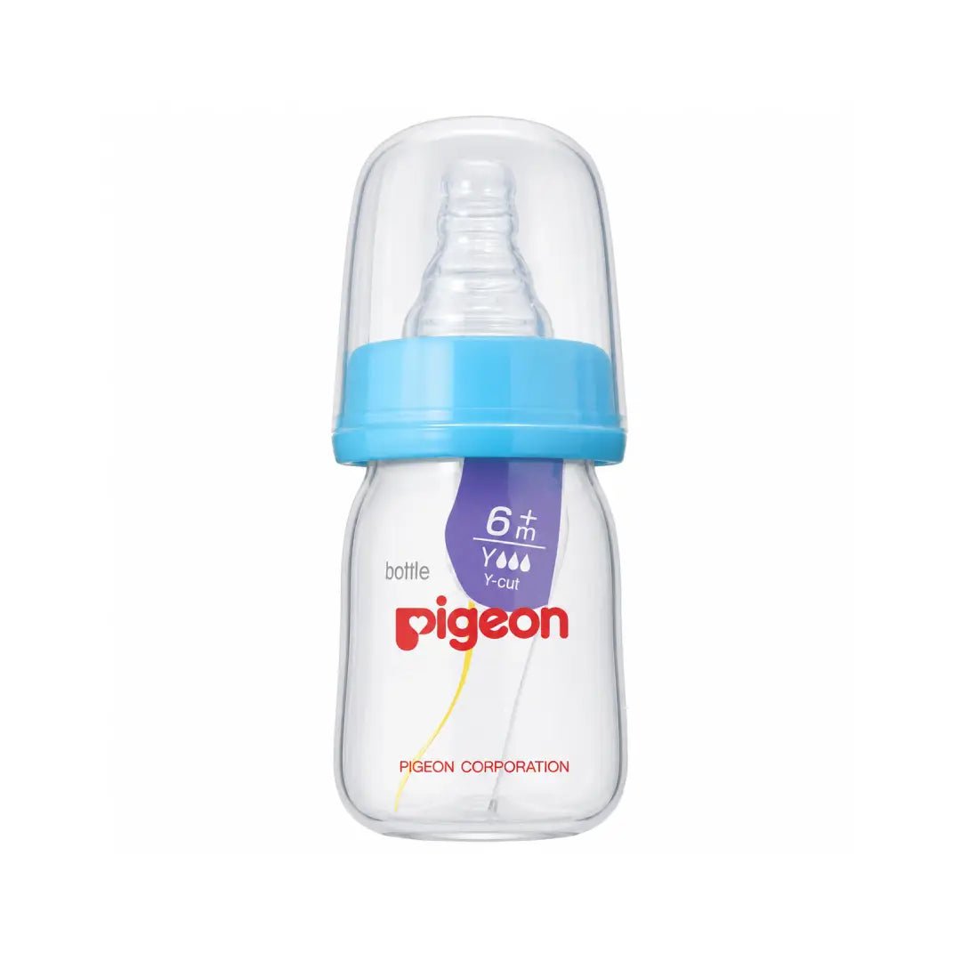 Pigeon Flexible Slim Neck Baby Bottle 50ml 6+ Months Y-Cut Nipple PA26013 – BPA-Free Feeding Bottle