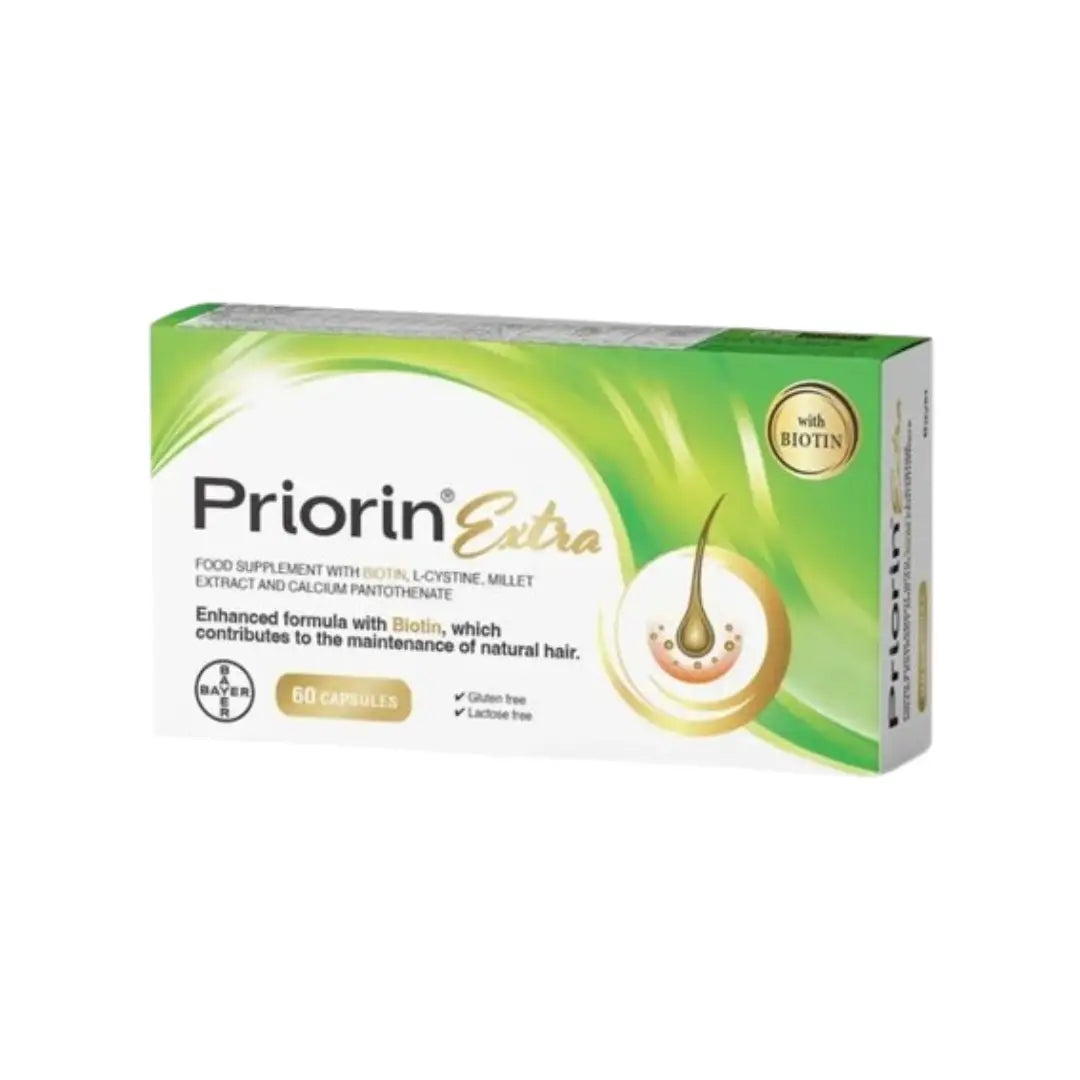 Priorin Extra Capsules 60s – Hair Nourishment with Biotin & Millet Extract