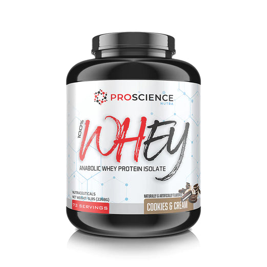 PROSCIENCE Whey Protein anabolic whey protein isolate COOKIES & CREAM.