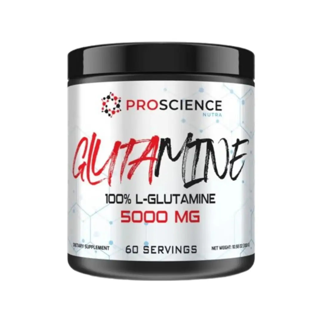 ProScience Glutamine 5000mg Powder - 60 Servings | Pure L-Glutamine Supplement
