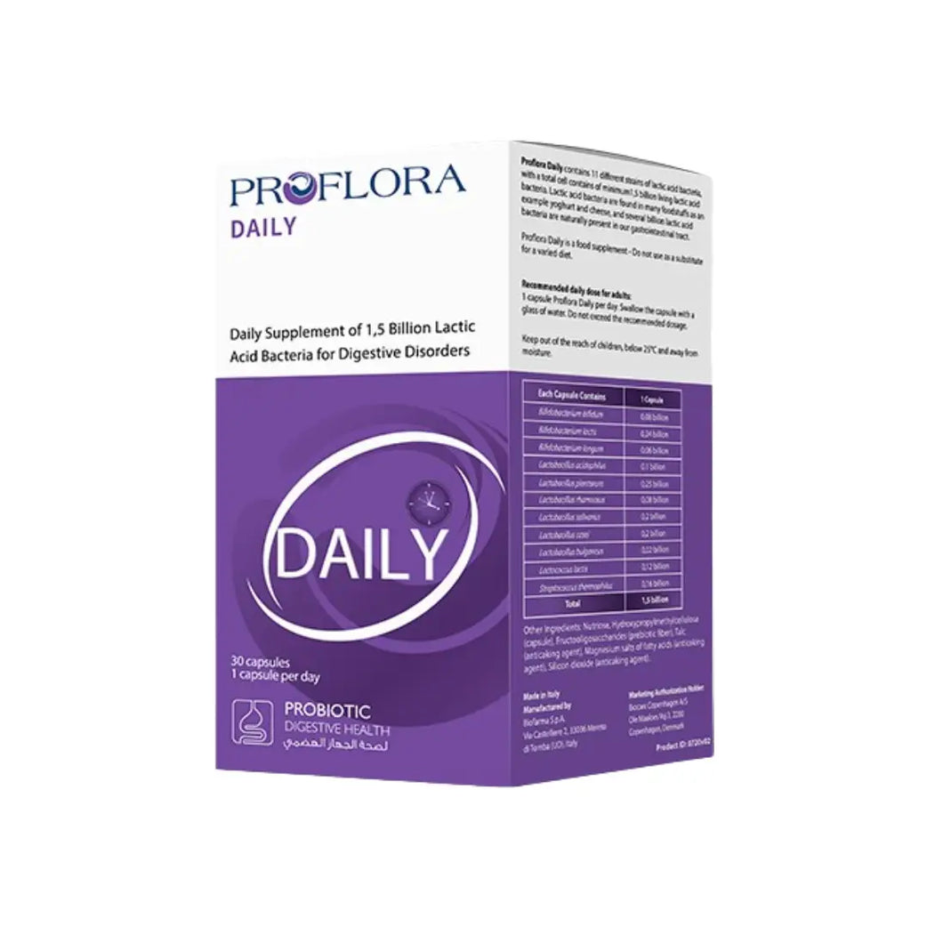 Proflora Daily Probioctic Cap 30s