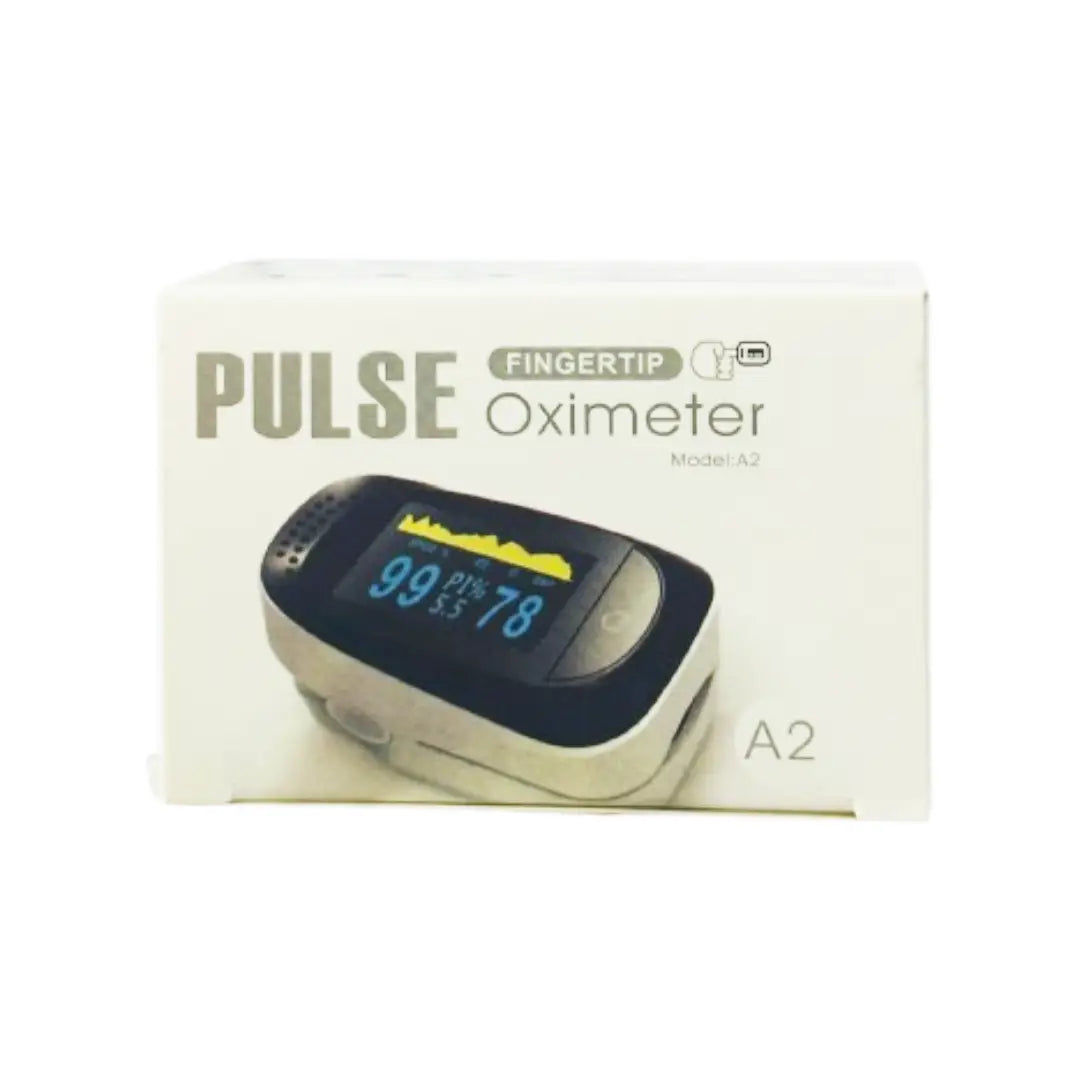 Pulse Oximeter Fingertip A2 – Portable Blood Oxygen & Heart Rate Monitor