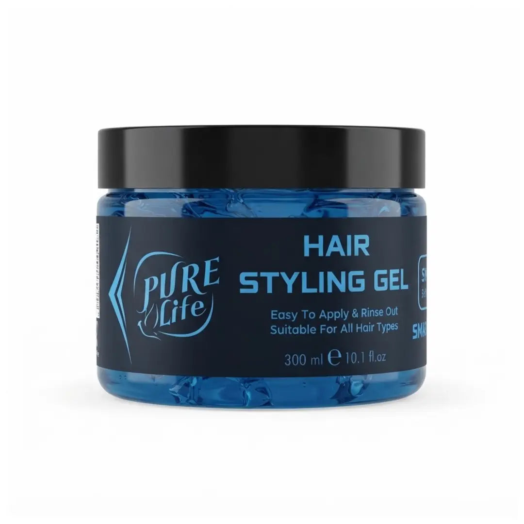Pure Life Smart Look Blue Hair Styling Gel 300ml – Flexible Hold & Natural Shine