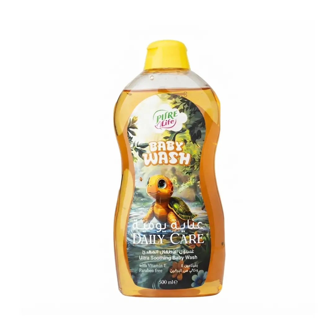 Pure Life Baby Wash 500ml – Ultra Soothing Daily Care Baby Body Wash