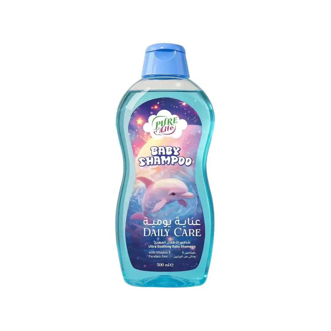 Pure Life Daily Care Baby Shampoo 500ml – Ultra Soothing Baby Hair Shampoo