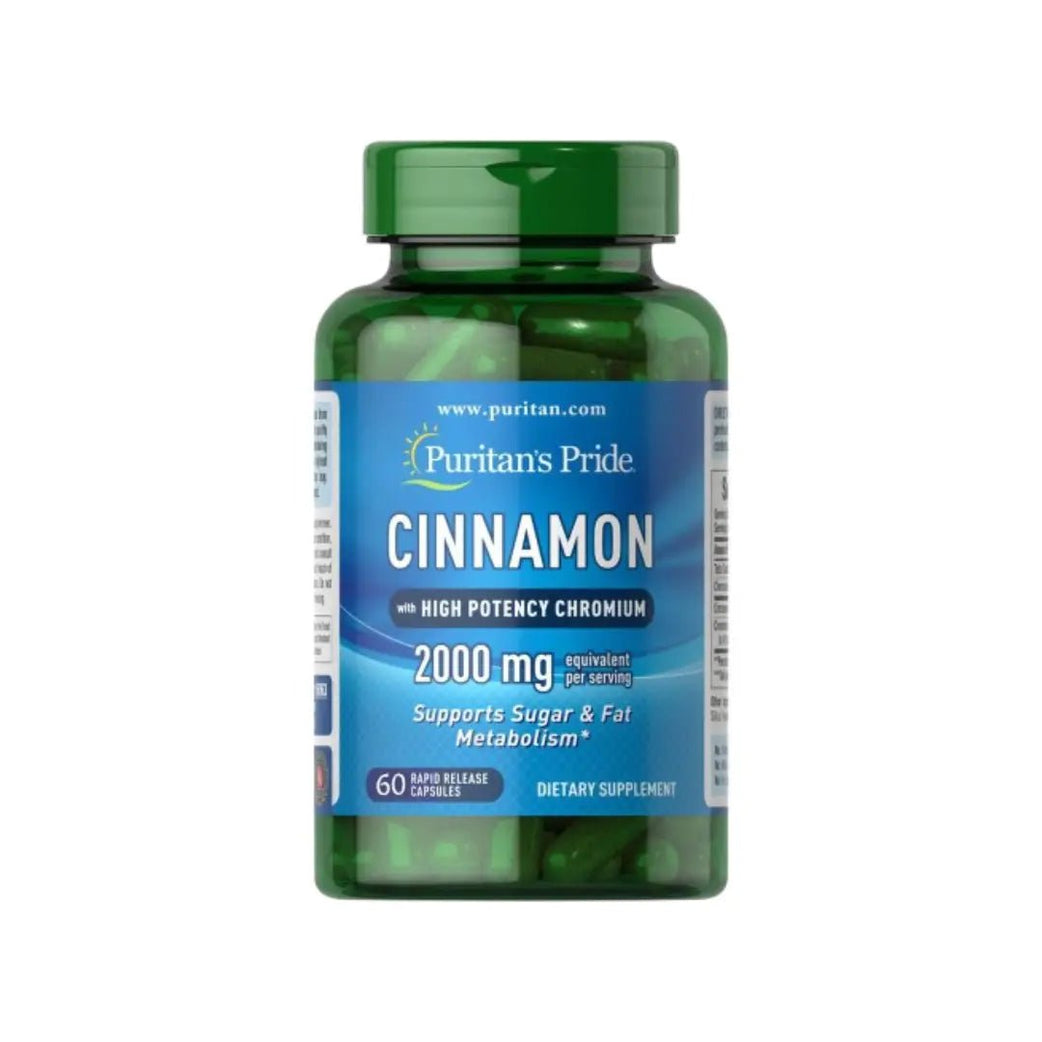 Puritan's Pride Cinnamon 1000mg Cap 60s