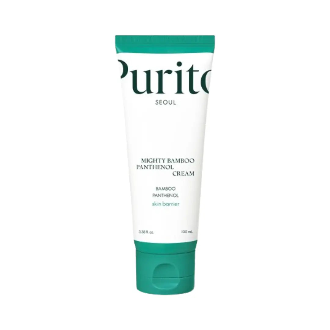 Purito Seoul Mighty Bamboo Panthenol Cream 100ml – Hydrating Barrier Care Moisturizer for Sensitive Skin