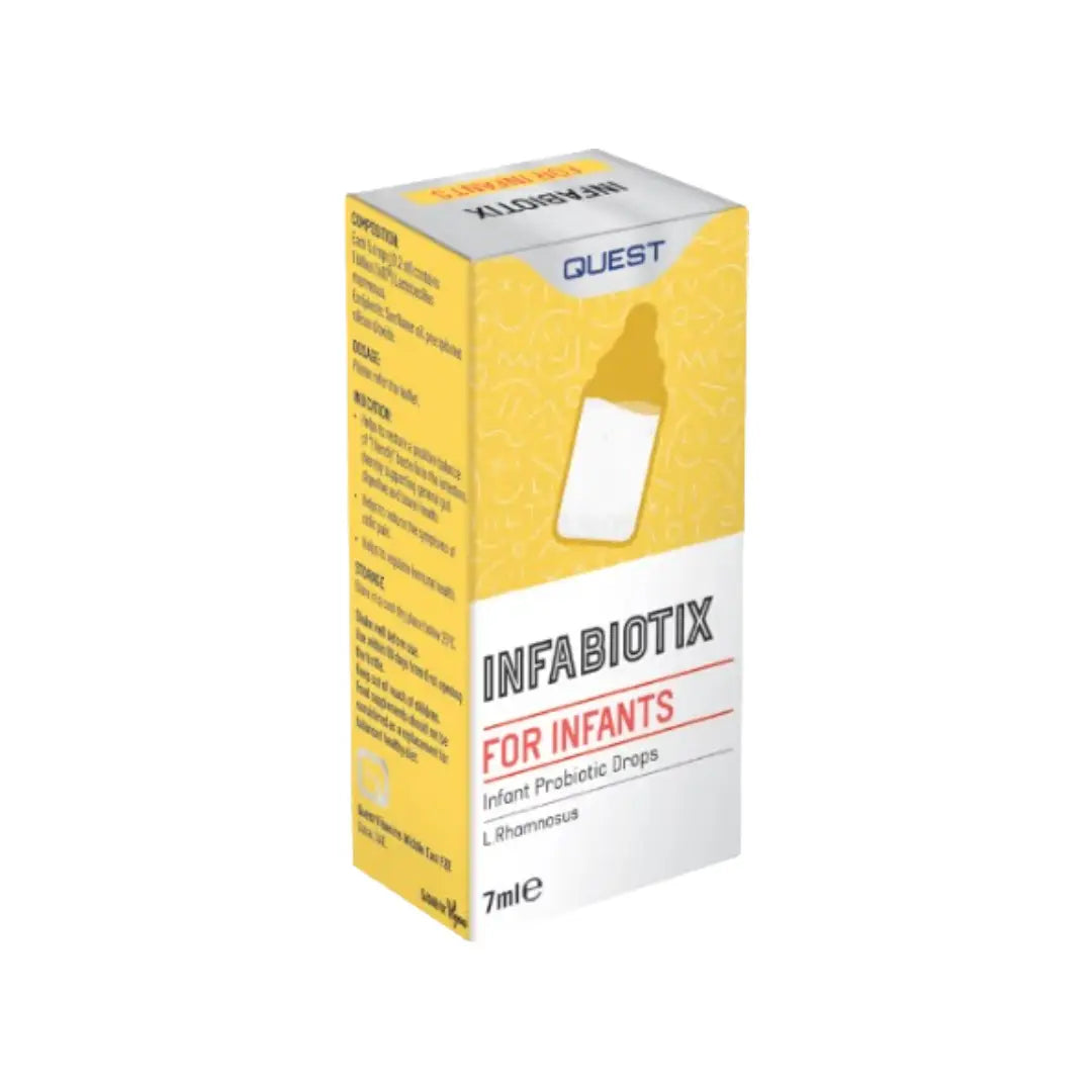 Quest Infabiotix Infant Probiotic Drops 7ml – Gentle Liquid Supplement for Baby Digestive & Daily Nutritional Support