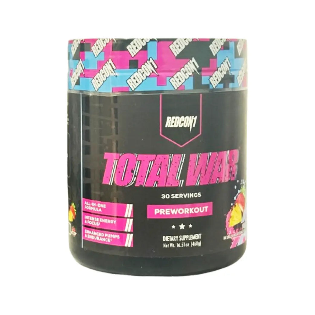 Redcon1 Total War Pre-Workout Vice City 468g (30 Servings) | Energy & Focus Sports Nutrition Powder