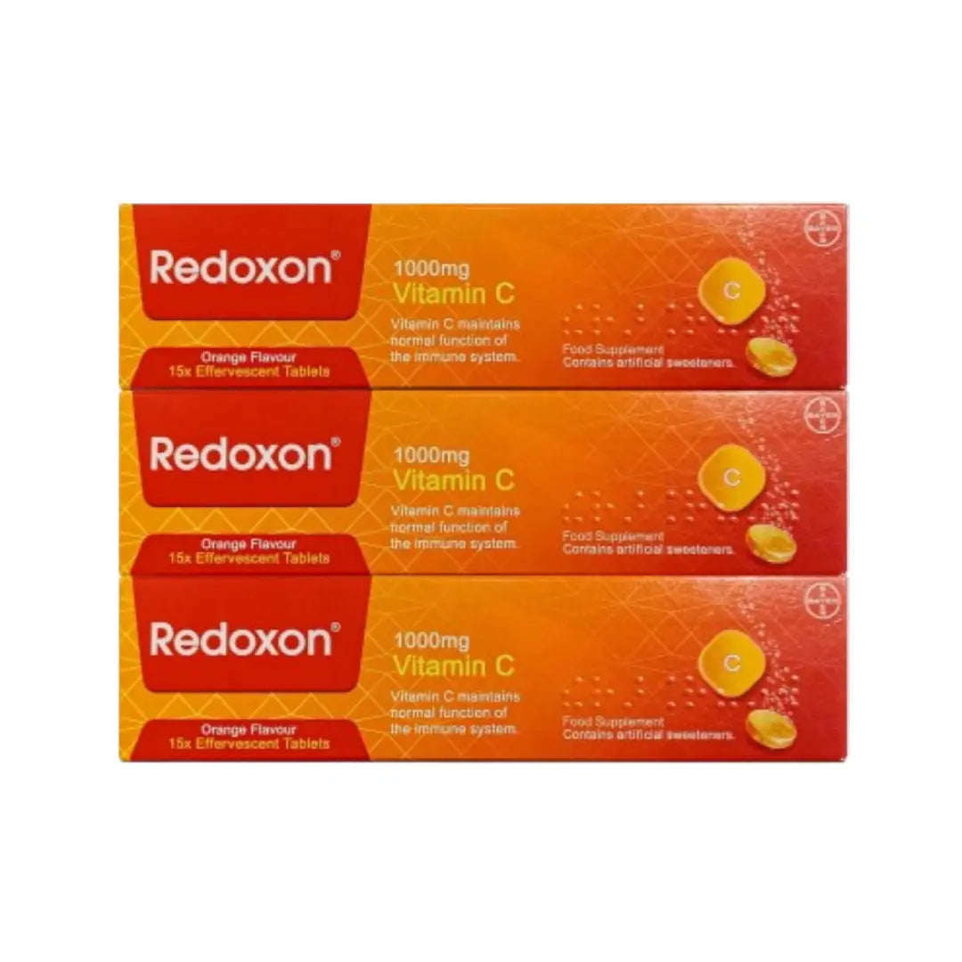 Redoxon Orange Effervescent Tablets 15s 2+1 Offer