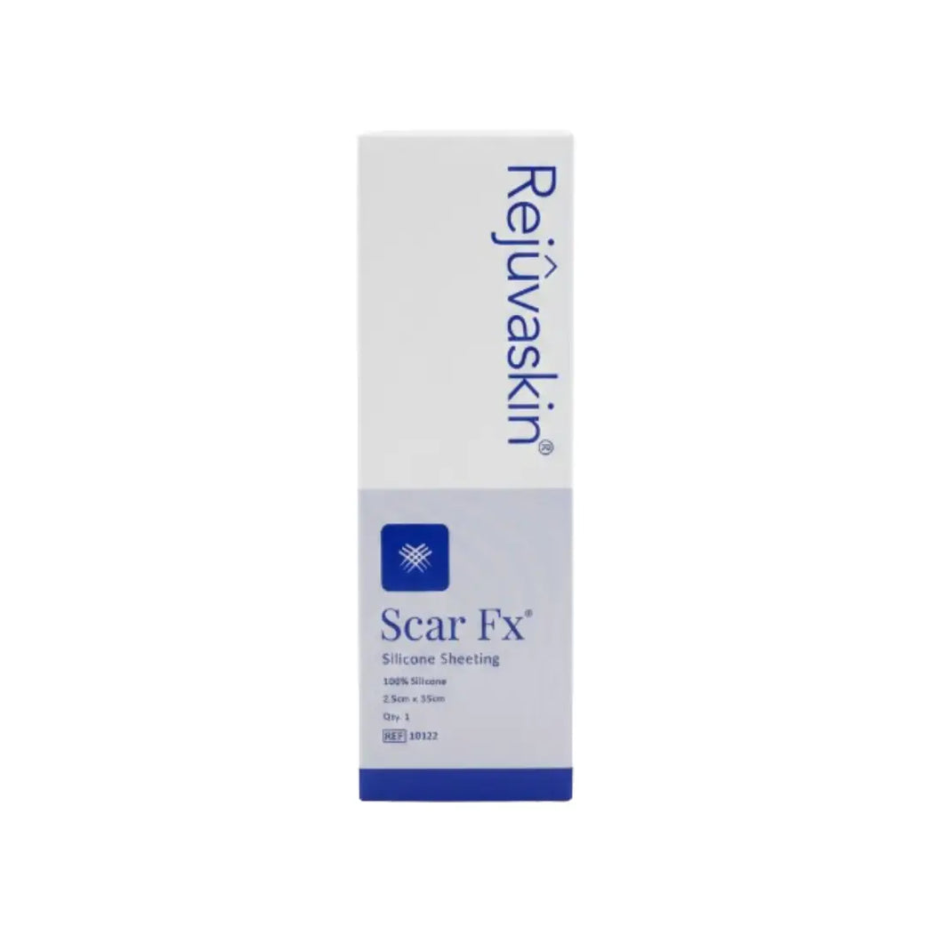 Rejuvaskin Scar FX Silicone Sheeting 2.5cm x 55cm – Medical-Grade Scar Care for Smooth Skin
