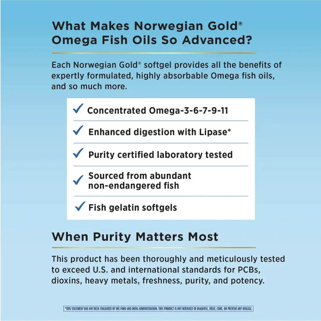 RenewLife Norwegian Gold Critical Omega Softgels 60s – Omega-3 Fish Oil Supplement