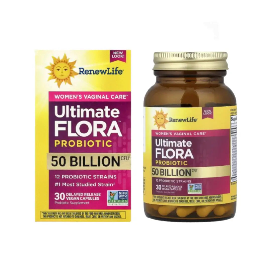 RenewLife Ultimate Flora Probiotic 50 Billion Cap 30s