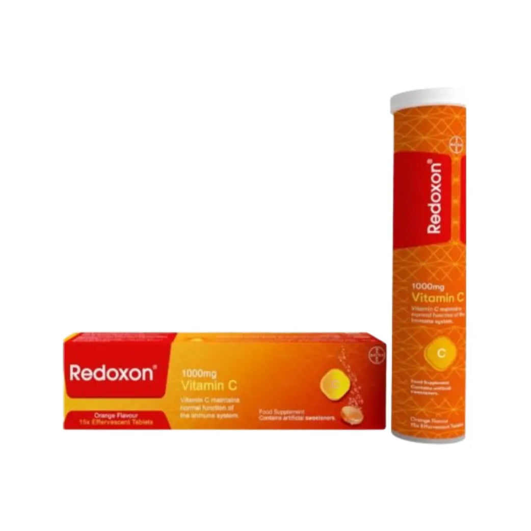 Rexodon Vitamin C 1000MG Orange Effervescent Tab 15s