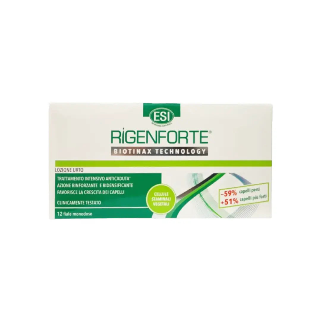 Rigenforte Anti Hair Loss Vials 12 pack for thinning hair treatment