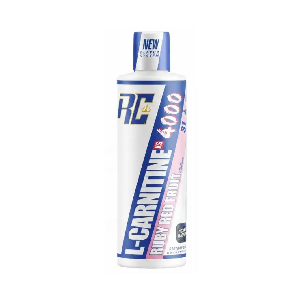 Ronnie Coleman L-Carnitine XS 4000 Ruby Red Fruit 465ml – Liquid L-Carnitine Supplement 31 Servings