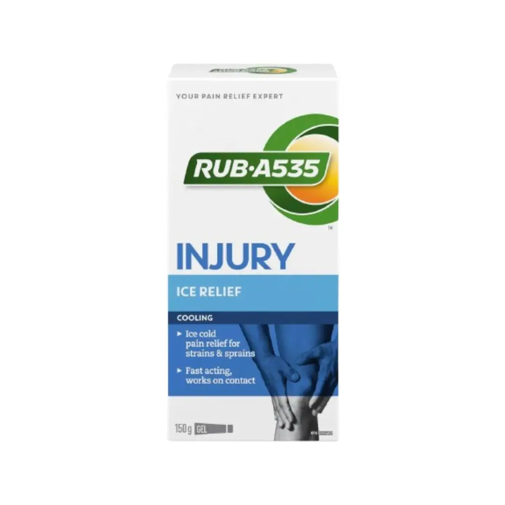 Rub A535 Injury Ice Relief Cooling Gel 150g - Cooling Gel for Muscle & Joint Comfort