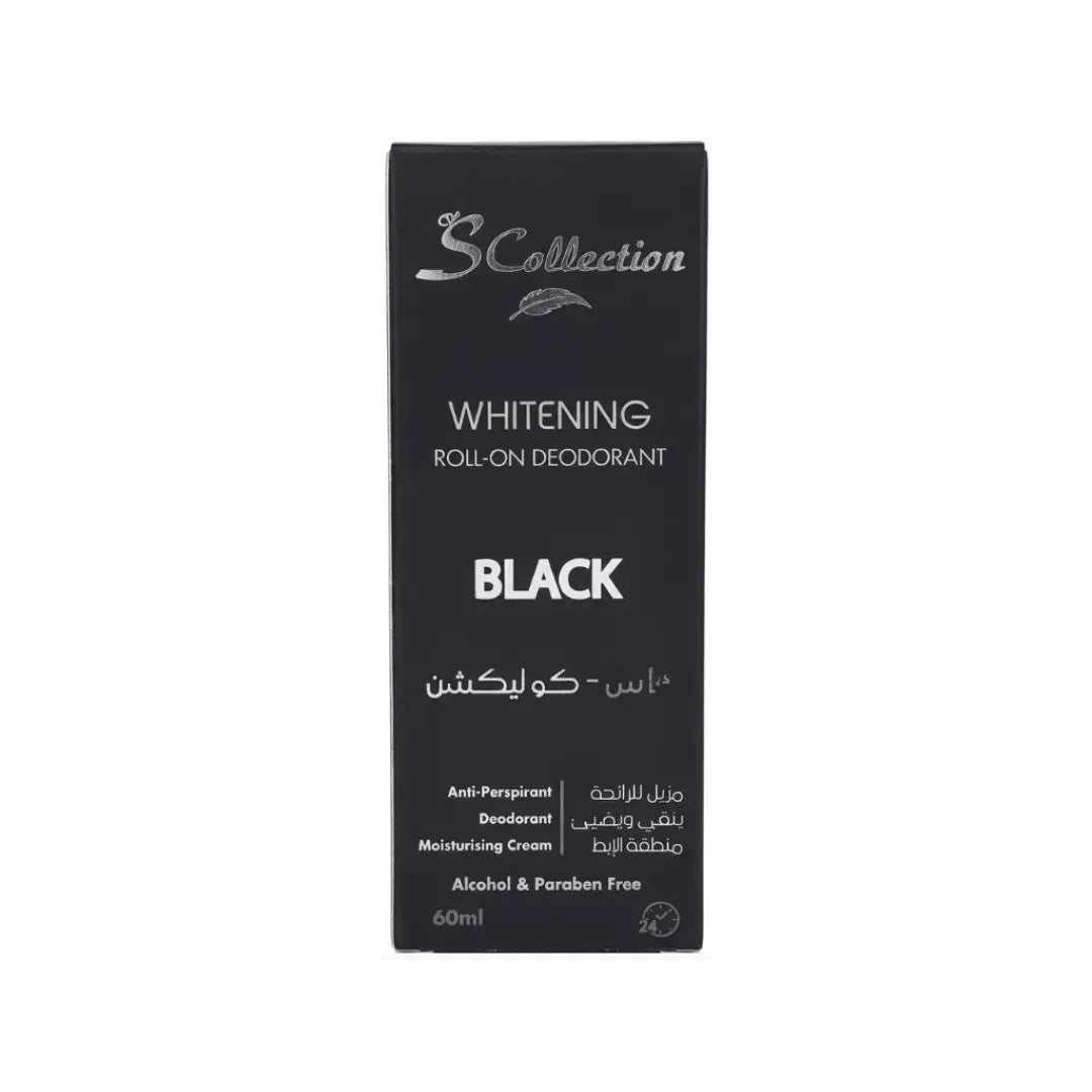 SCD Whitening Deo Roll-On Black 60ml – Daily Underarm Deodorant