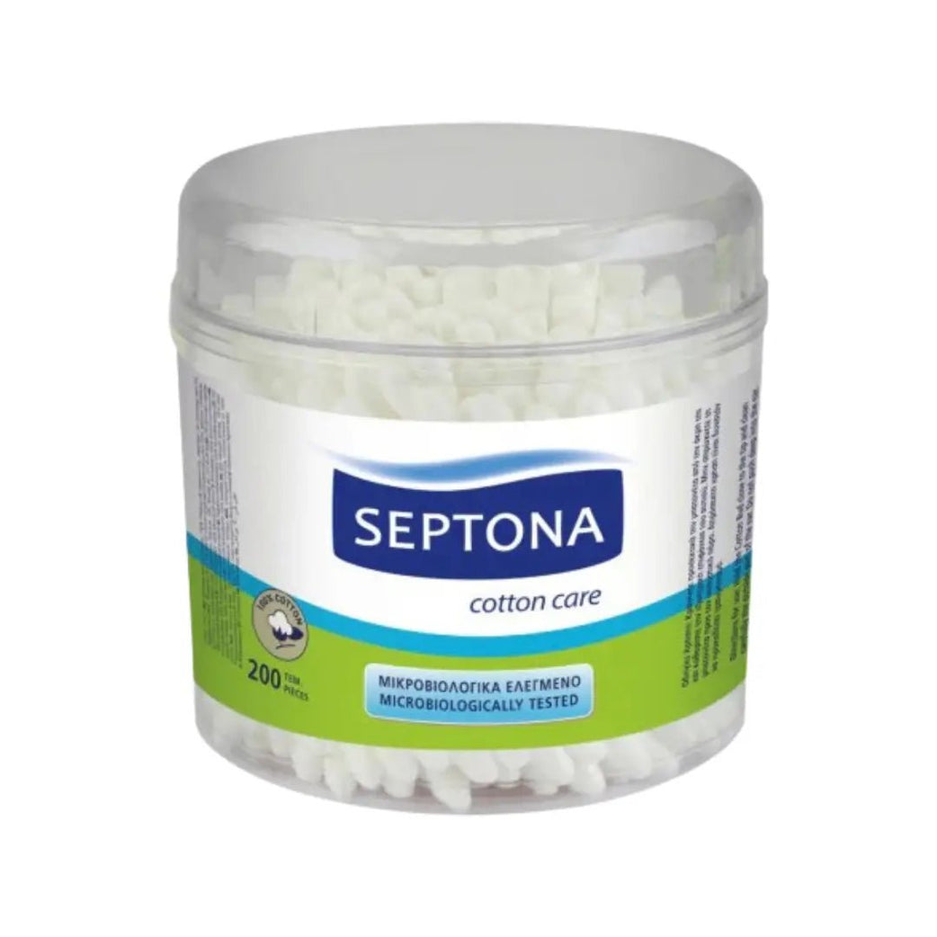 سيبتونا - طبلة قطنية دائرية - 200 حبة