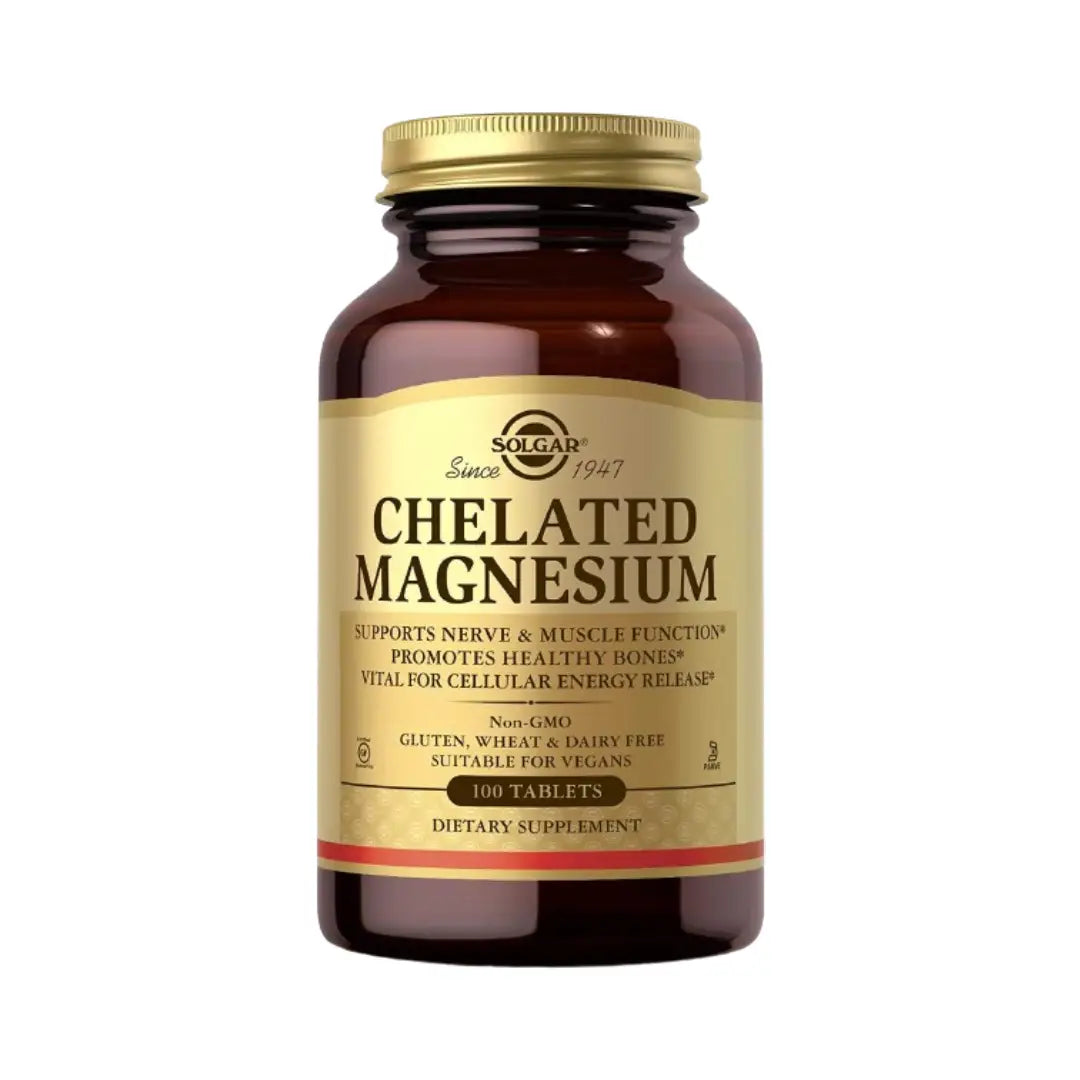 SOLGAR CHELATED MAGNESIUM TAB 100s