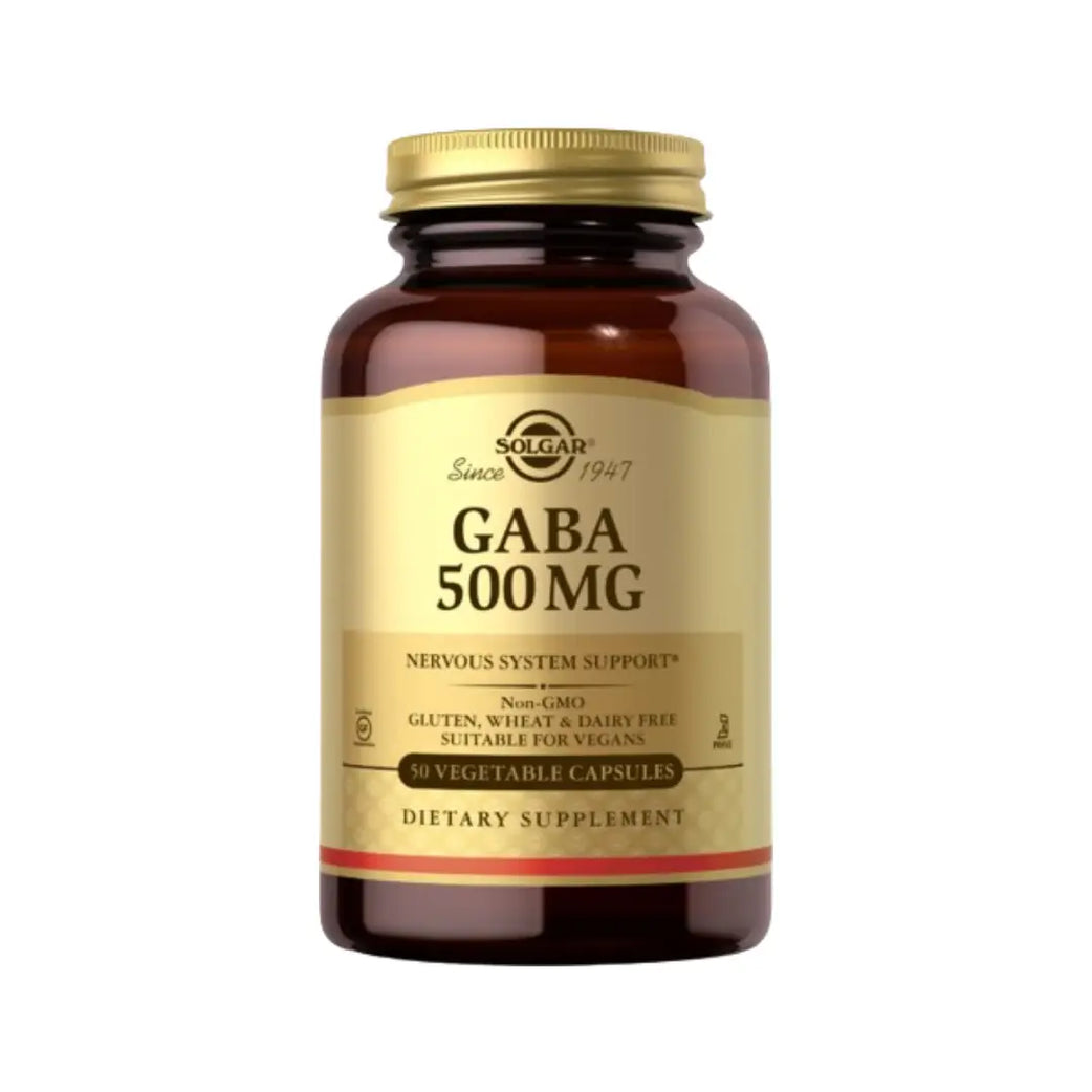 SOLGAR GABA 500mg Cap 50s