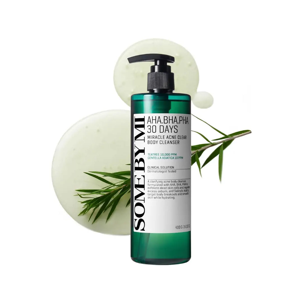 SOME BY MI AHA BHA PHA 30 Days Miracle Acne Clear Body Cleanser 400ml – Body Wash
