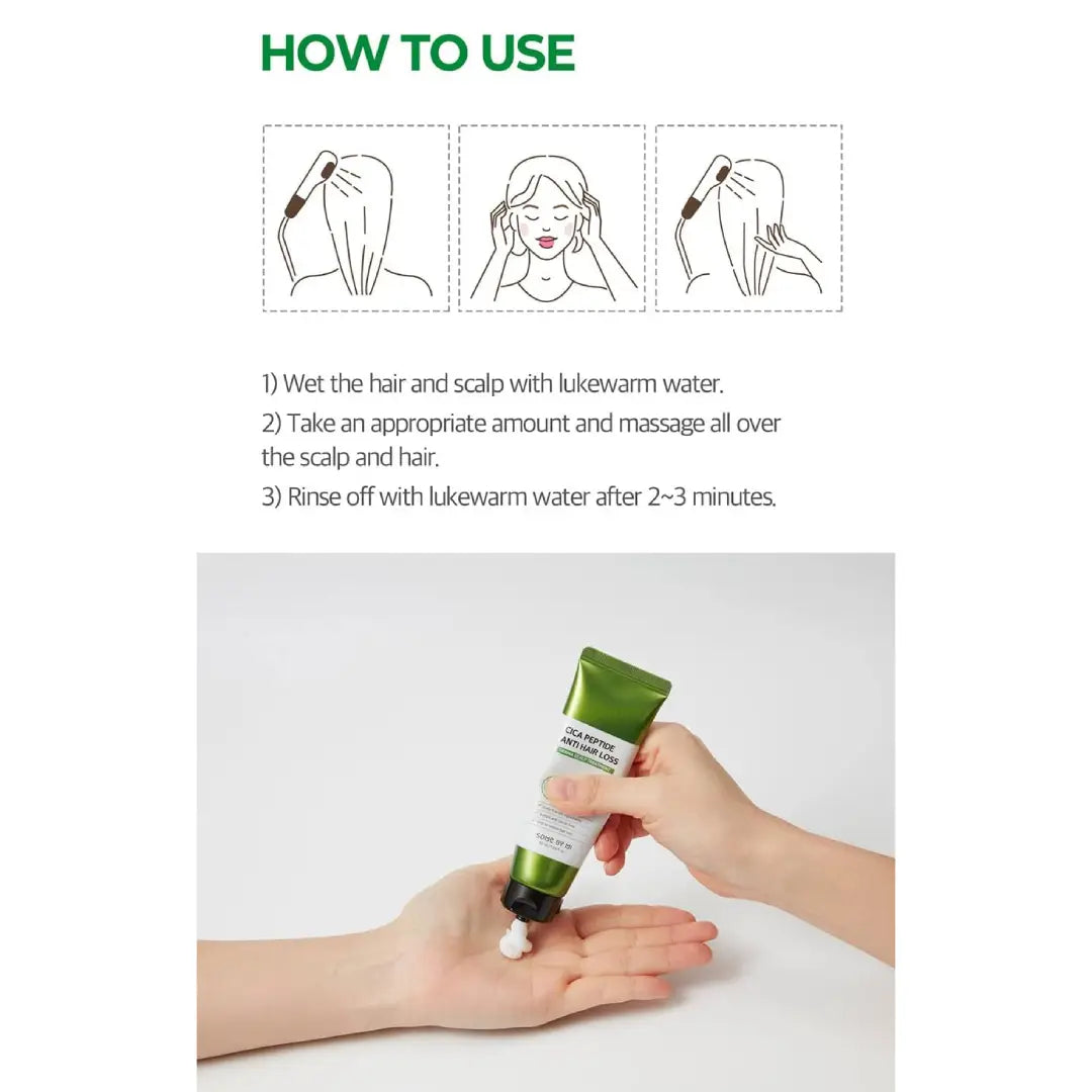 SOME BY MI Cica Peptide Anti Hair Loss Treatment 50ml – Scalp & Hair Care Treatment