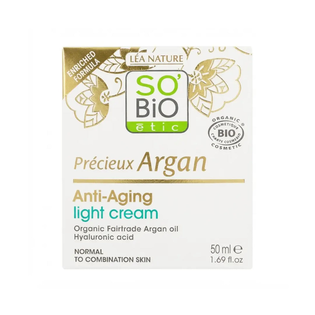 SO BIO Argan Anti Aging Light Cream 50ml