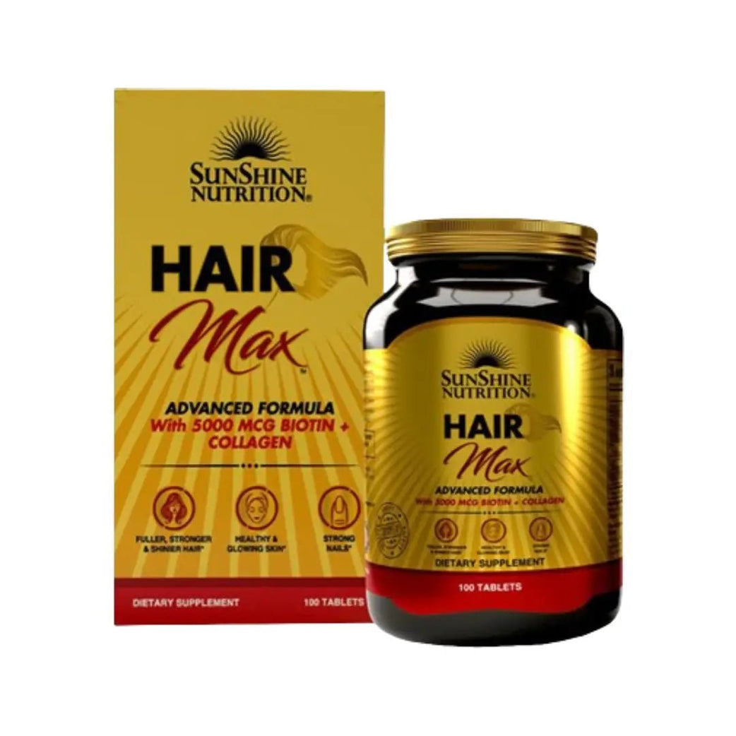 أقراص هير ماكس من صن شاين نيوتريشن - 100 قرص