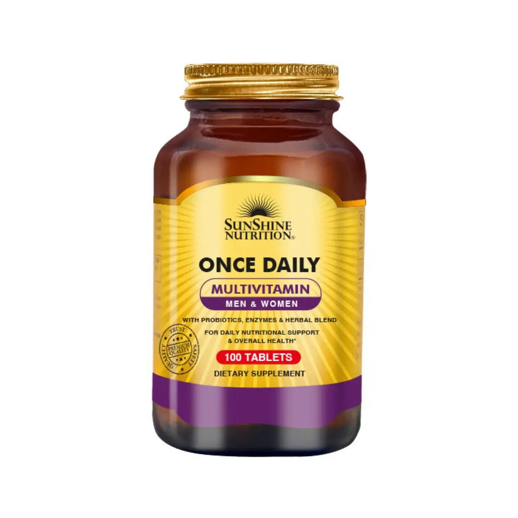 SUNSHINE NUTRITION Once Daily Men&Women Multivitamin Tab 100s
