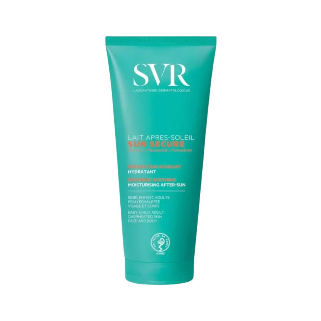 SVR Sun Secure After Sun Moisturizing Milk 200ml | Soothing & Hydrating After Sun Care for Sensitive Skin