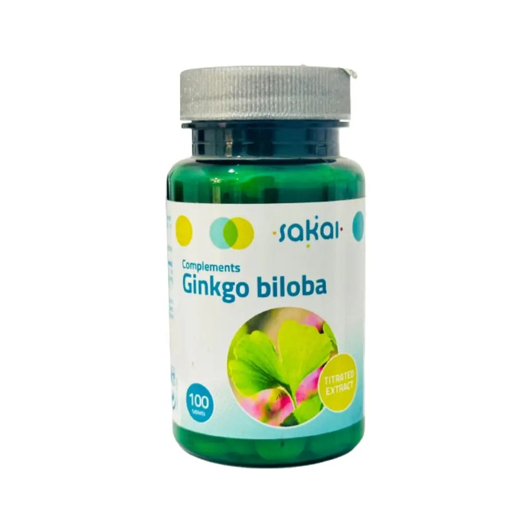 Sakai Ginkgo Biloba Tablets 100s – Herbal Supplement for Cognitive & Daily Wellness Support