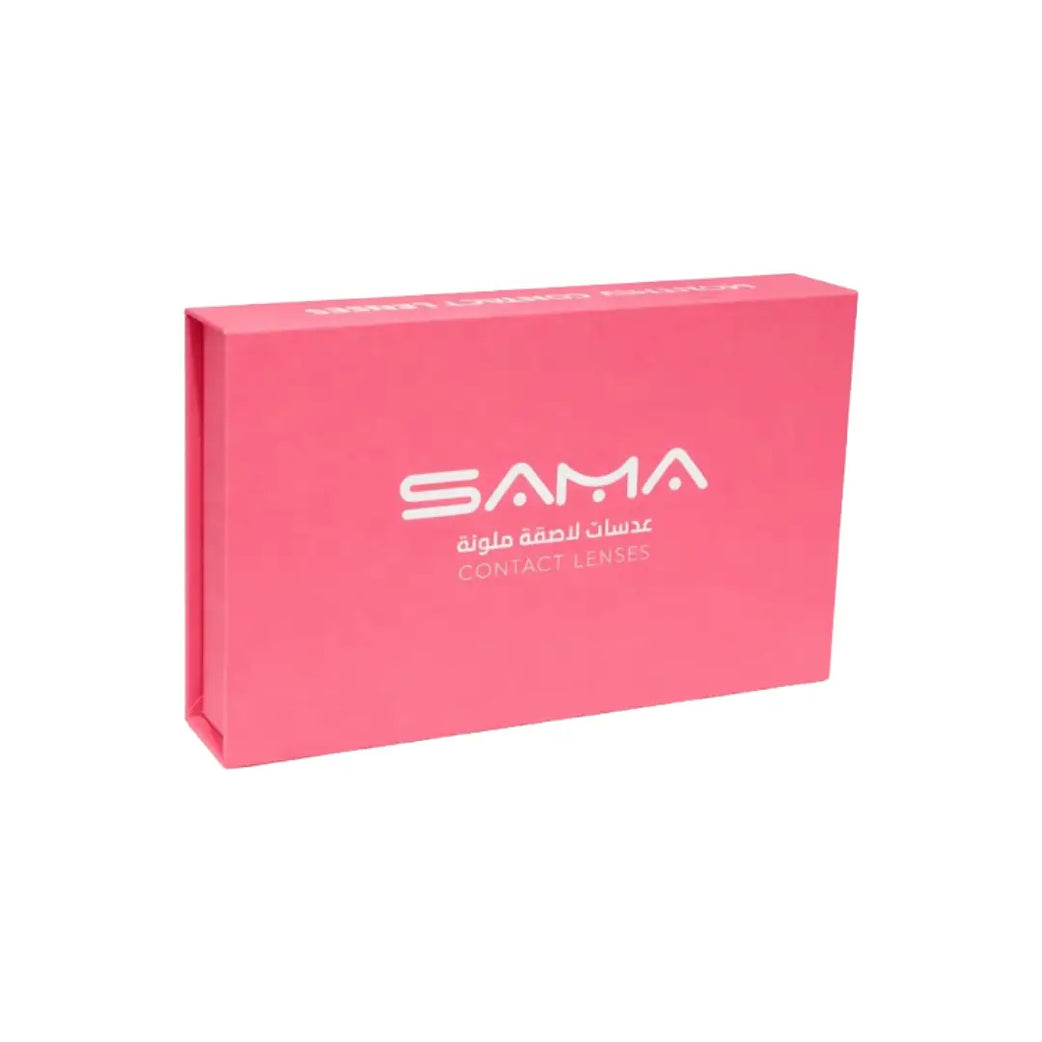 Sama Contact Lenses Monthly Black Diamond packaging front view