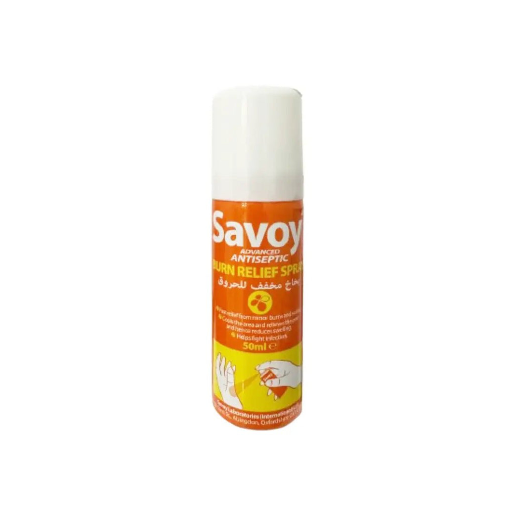 Savoy Antiseptic Burn Relief Spray 50ML