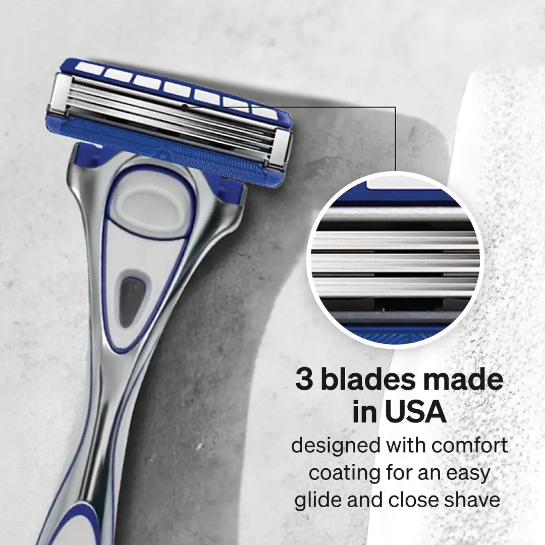 Schick Hydro 3 Razor Kit with 2 Cartridges