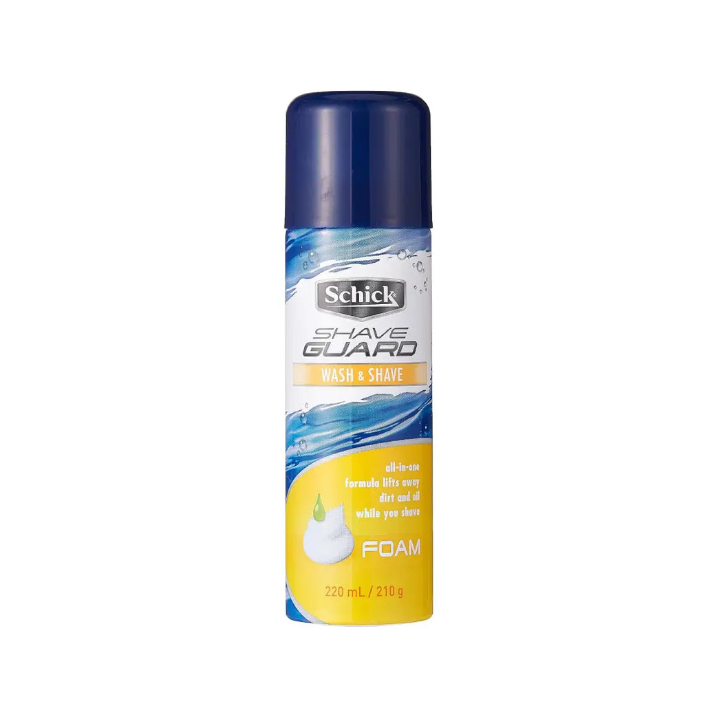 Schick Shave Guard Foam Wash & Shave 220ml