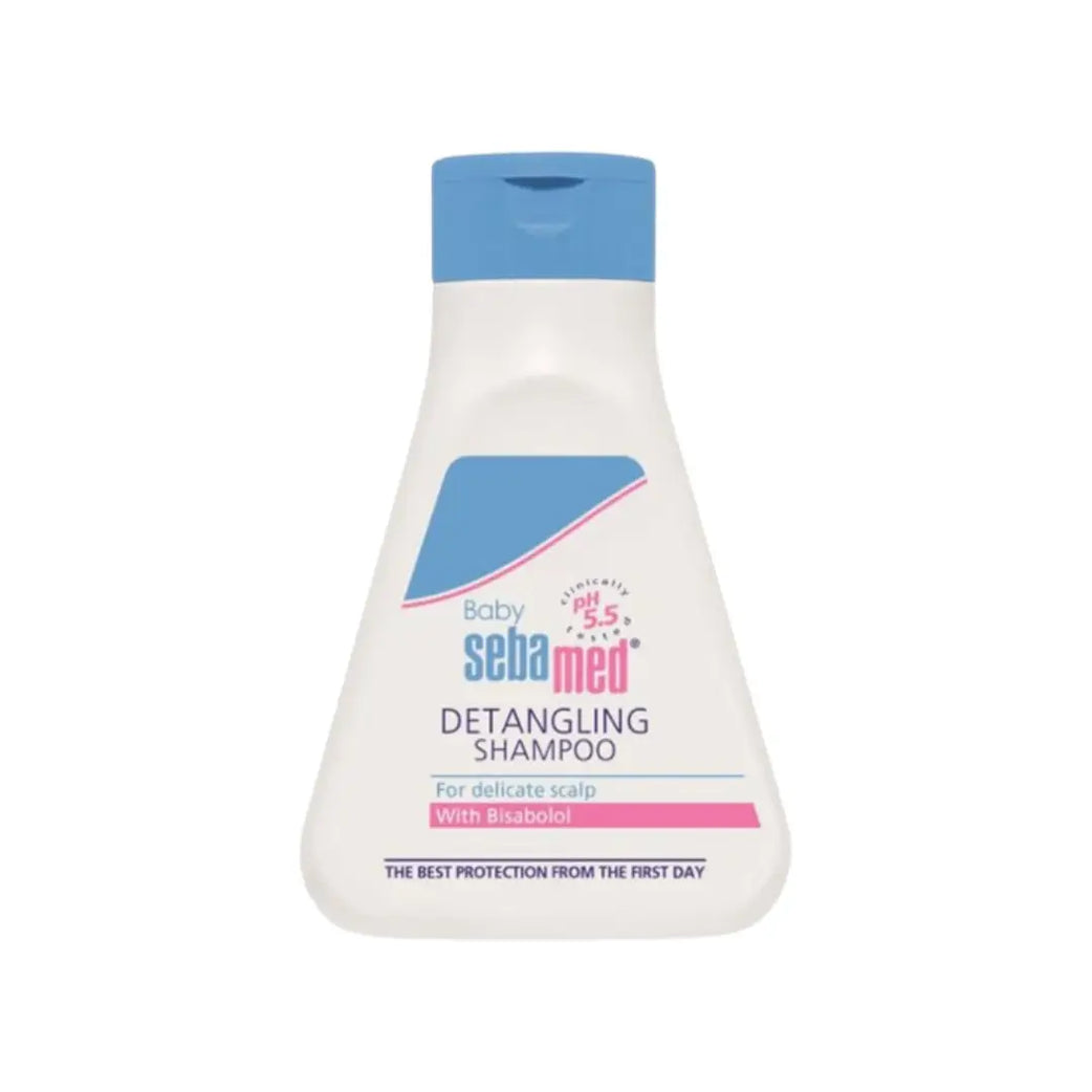 Sebamed Baby Detangling Shampoo 150ml gentle scalp care with soothing Bisabolol for soft hair